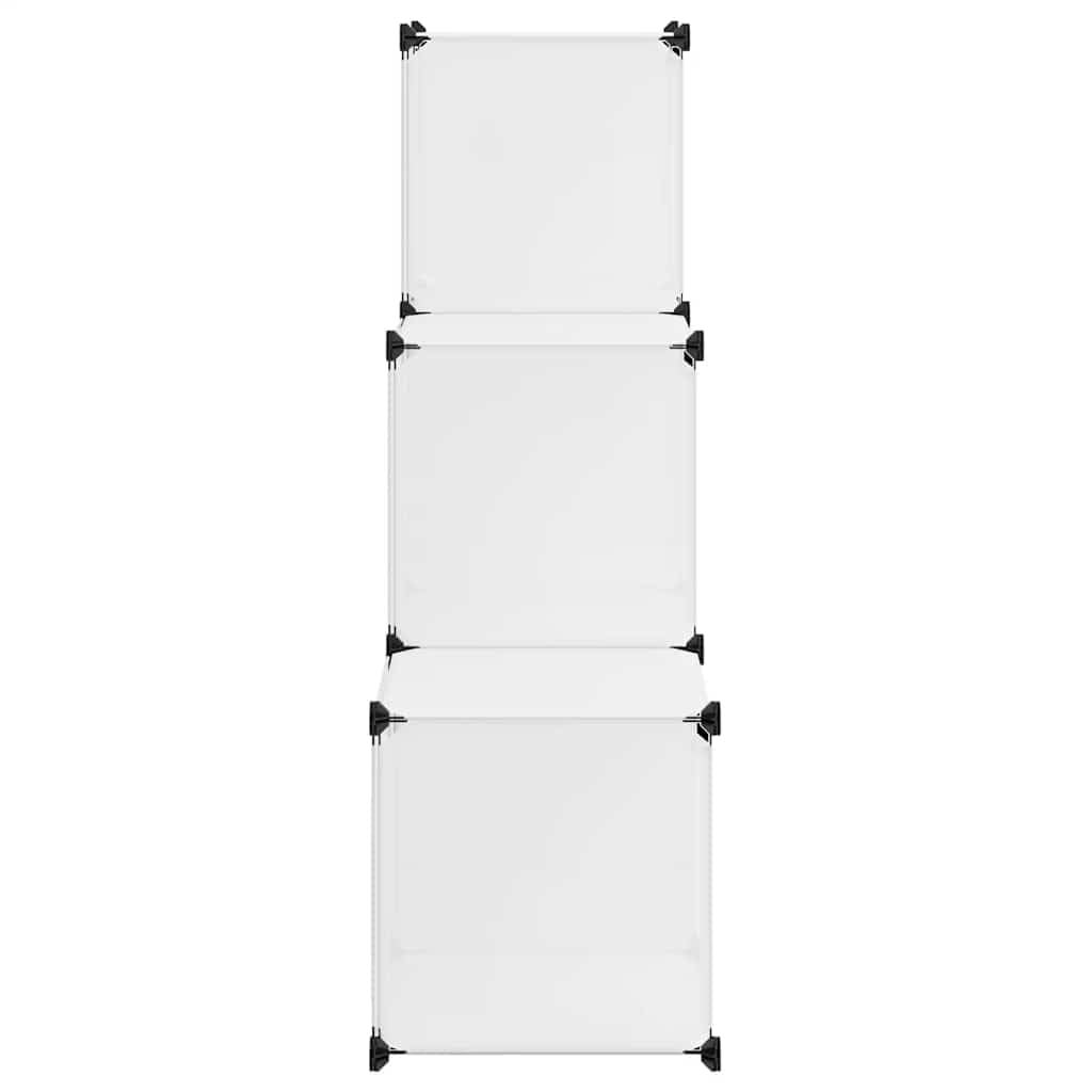 Estantería de Cubos 6 Compartimentos Blanco