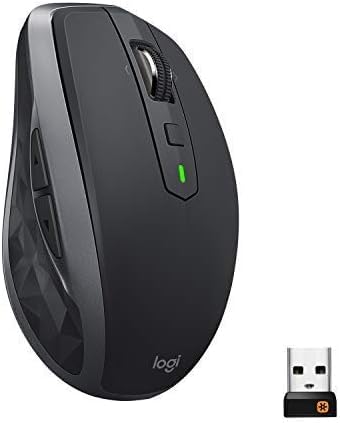 LOGITECH - MX Anywhere 2S Wireless Laser Mouse - Black Renewed