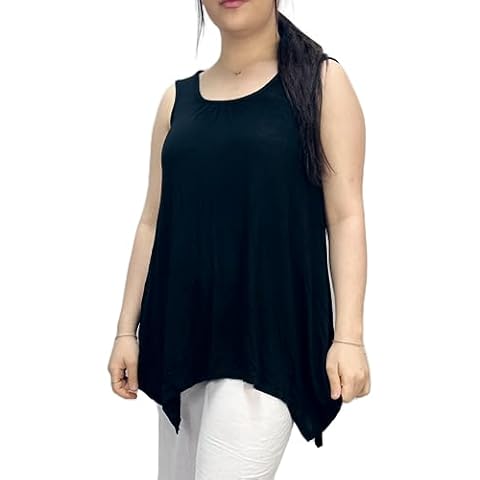 LUXE DIVA Plus Size Summer Tunic Tops Cover
