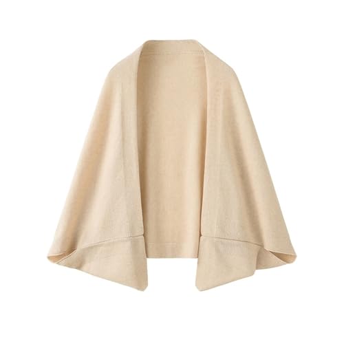 Châle en cachemire automne hiver femme : grande écharpe chaude et vêtement de maille