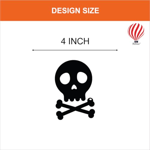 Image of HK balloons Rubber 50Pcs White Black Orange Halloween Decorations Items For Printed Balloons Halloween Themed Pumpkin Balloons Set For Halloween Celebration Party Decoration Balloons