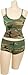 Rothco Woodland Camo Booty Camp Booty Shorts (US, Alpha, Medium, Regular, Regular, Woodland Camo)