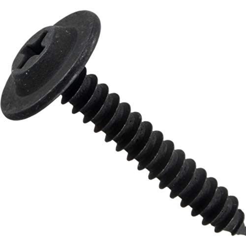 Tornillos para chapa negros 518356 ideales para renovar perfiles metálicos