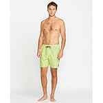 Volcom Men's Standard 17-inch Elastic Waist Surf Swim Trunks - Image 5
