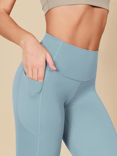 Image of ODODOS Buttery Soft Lounge Yoga Leggings with Pockets for Women 23 inch / 25 inch /28 inch High Waist Yoga Pants