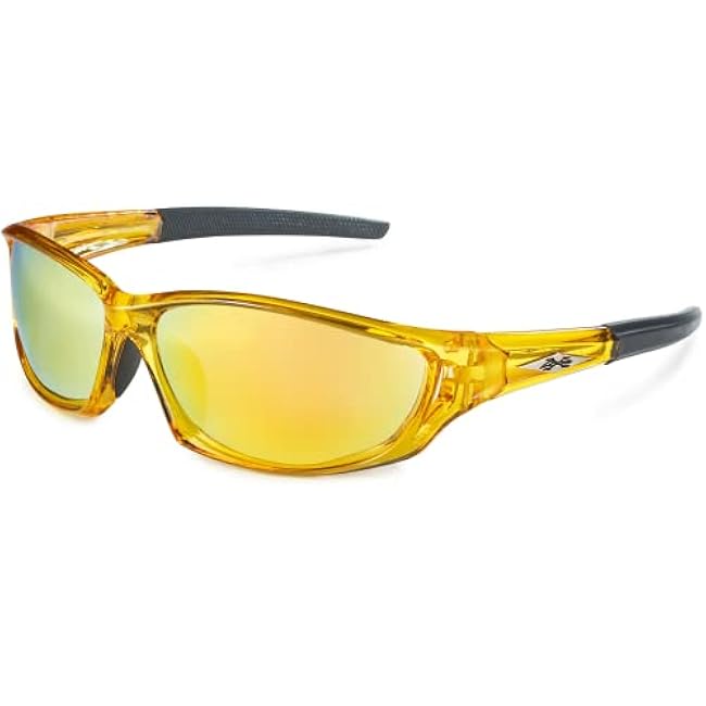 X LOOP Polarized Sports Sunglasses for Men - UV400 Baseball Running Cycling Golf Glasses