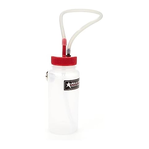 Allstar Performance ALL11017 Bleeder Bottle with Magnet and Check Valve , White Cover