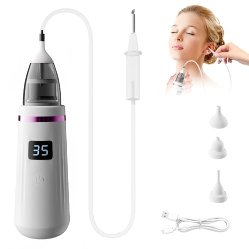 5-Level LED Ear Wax Vacuum