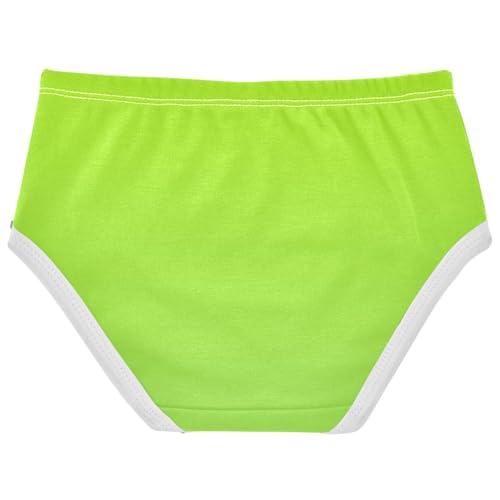 Joisal Lemon Green Grass Gradient Little Girl Panties Toddler Girls Underwear Cotton Durable Undies Kids Briefs 2t2