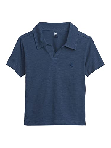 Gap Baby Boys Short Sleeve Polo Blue Shade 3-6M #TOP10
