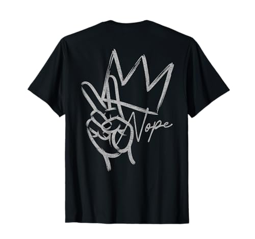 Backprint Streetwear Retro Mode Vintage Fashion Damen Herren T-Shirt