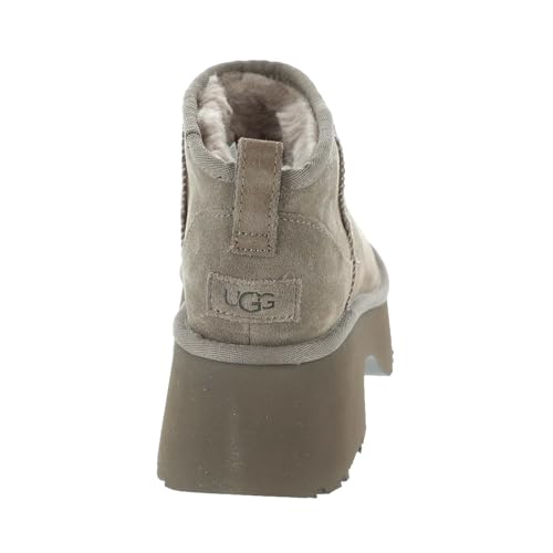 UGG Women's Classic Ultra Mini New Heights Boot, Hickory, 11 - image 6