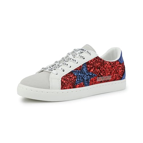 Image of VINTAGE HAVANA Women's Fashion Sneakers | Casual Lace up Low Top Tennis Shoes | Cute Trendy Dressy Sneakers