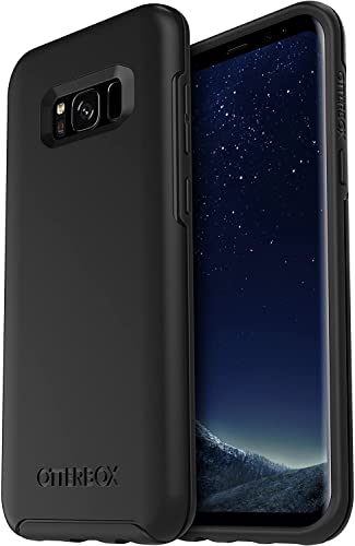 Image of OtterBox Symmetry Series Slim Case for Samsung Galaxy S8 Plus (ONLY) Non-Retail Packaging - Black