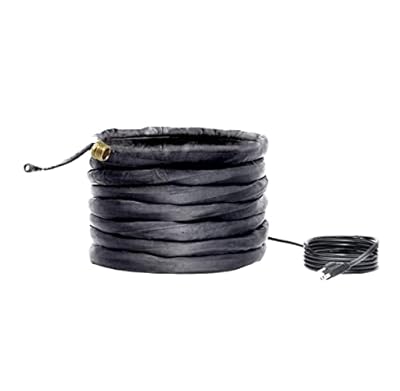Sylvan Heated Water Hose for Outdoor Use Campsites RV Self-Regulating 25 ft 5/8" Inner Diameter Suitable for down to -45°F (HH-100)