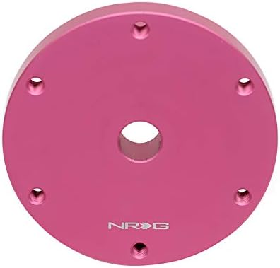 Miniatura 2 de NRG Innovations NRG-SRK-TMH-PK - Adaptador de cubo corto de rueda de transmisión para juegos, patrón de pernos de 0.236 x 2.756 in, cuerpo rosa