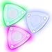 VixxNoxx 3Pcs Auto LED Glowing Guitar Picks, 0.6mm Cool Dazzling Colourful Light Up Guitar Plectrum for Acoustic Electric & Bass Guitars Accessories, Suitable for Night Playing (Green, White, Red)