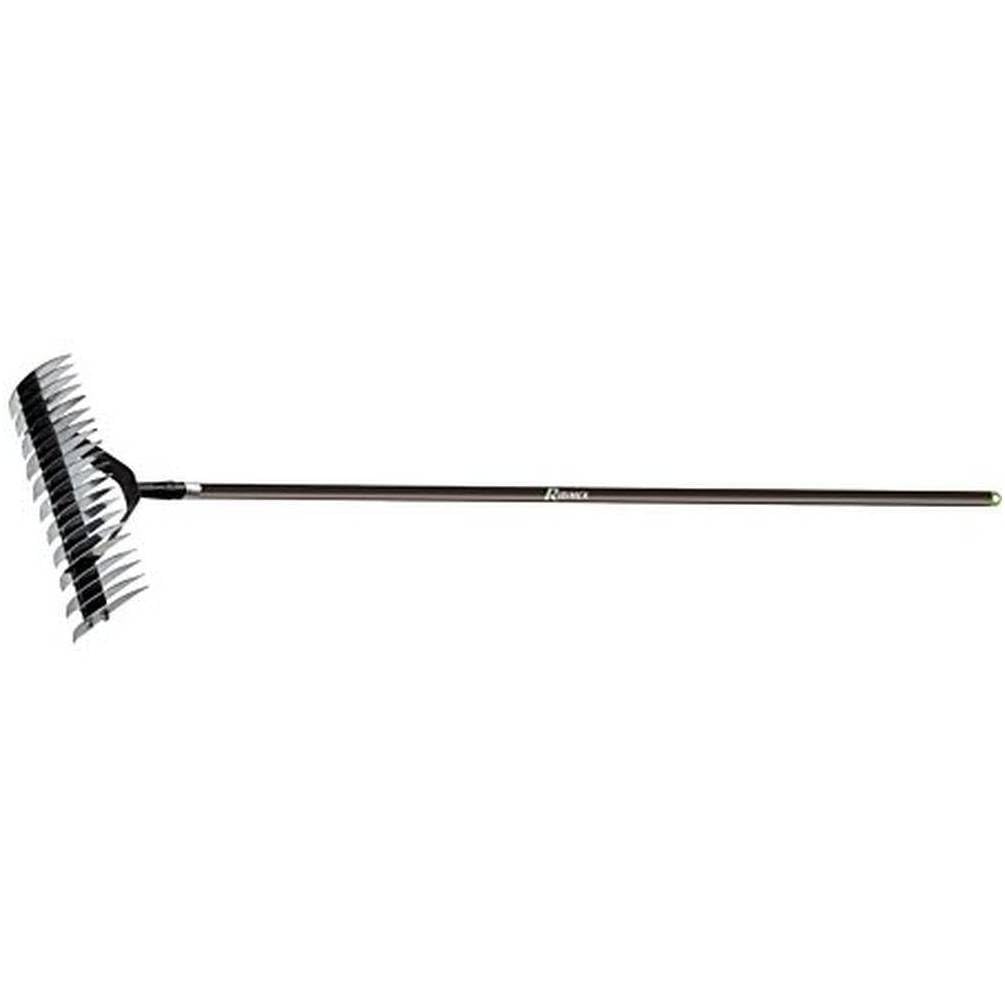 Escarificador de 32 dientes – Mango de fibra 150 cm – Herramienta de jardinería eficaz – D-Work