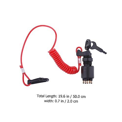 Kit con cordón arranque con llave para barco interruptor ULTECHNOVO 2