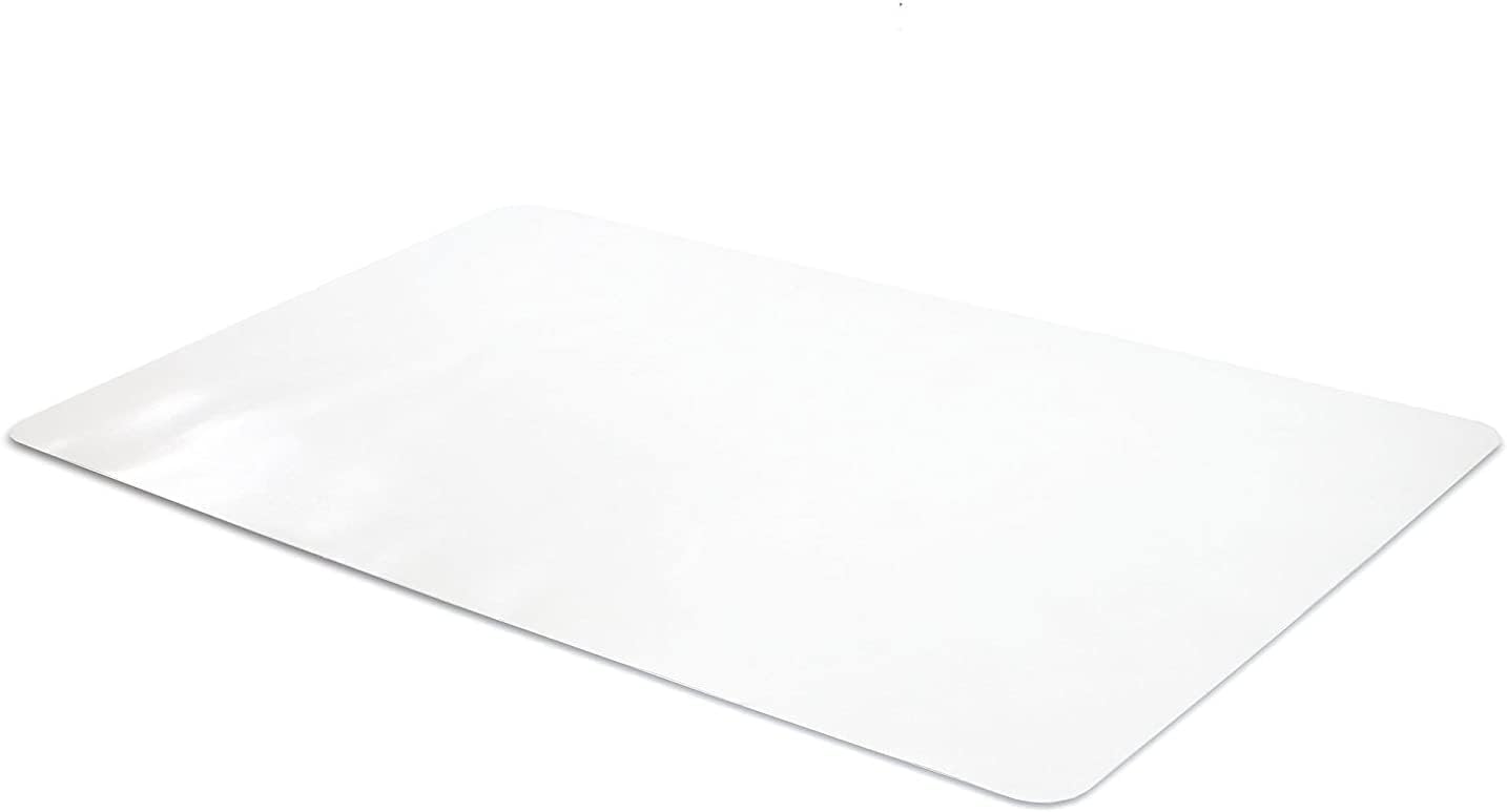 Ilyapa Office Desk Mat Clear 17 x 36 Inch Plastic