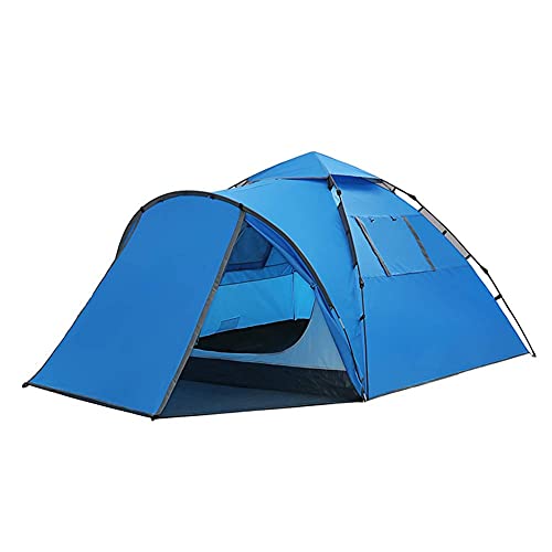 Tente camping 4 places grand espace imperméable automatique pour randonnée outdoor