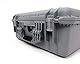 PELI 1550 Stabiler Case Koffer, IP67 Wasser- und Staubdicht, 33L Volumen, Ohne Schaum, Silber