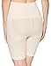 Yummie Women's Harlo Seamless Mid Waist Thigh Shaper Shapewear, Naked, Small/Medium