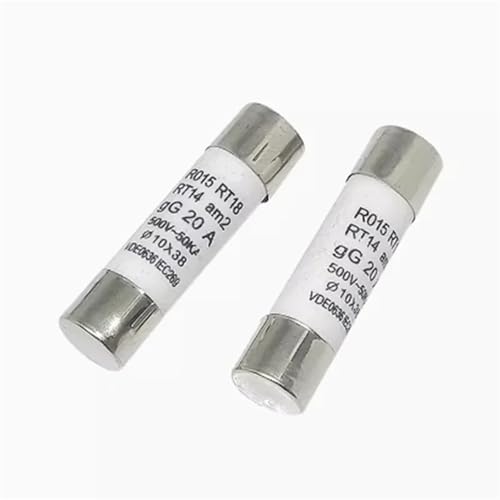 Fusible céramique 10x38 RT18 pour réparer le tableau électrique