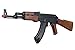 GoldenBall ABS Durable Plastic AK47 Airsoft Gun Rifle Full/Semi Auto-Battery & Charger Included