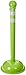 Mr. Chain Stanchion, School Crossing Label with 2 Reflective Stripes, Safety Green, 41-Inch Height, 3-Inch Diameter Pole, Pack of 1 (99979)