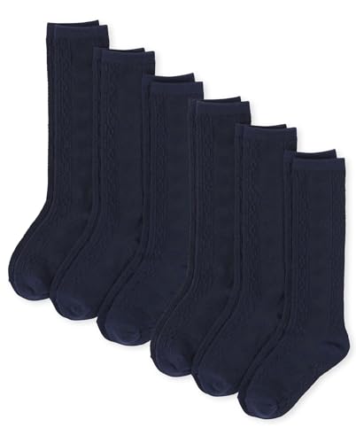 The Children's Place Girls' Knee Socks Variety Pack