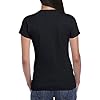 Gildan Ladies Soft Style Short Sleeve T-Shirt (L) (Black) #1