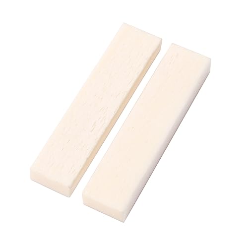 BESTonZON Bone Nut and Saddle for Acoustic Guitar 5pcs 39x9x5mm Enhance Your Tone