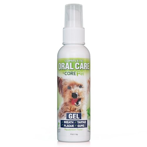 CORE Pet Complete Oral Care from The Founders of PetzLife - 4 oz (Peppermint Gel)