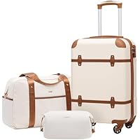3-Piece Coolife PC Hardside TSA Lock Luggage Set (20