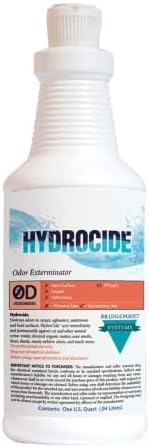 Odor Neutralizer Hydrocide, Professional Deodorizing Solution, (1, Quart)