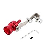 Universal Aluminium Cars Auto BOV Turbo Sound Whistle Tube Sound Simulator Exhau...