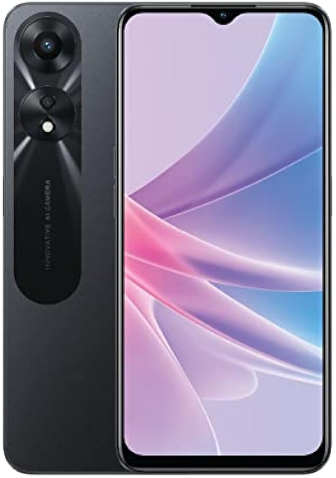 OPPO A78 Dual-SIM 128GB ROM + 4GB RAM (GSM only | No CDMA) Factory Unlocked 5G Smartphone (Glowing Black) - International Version