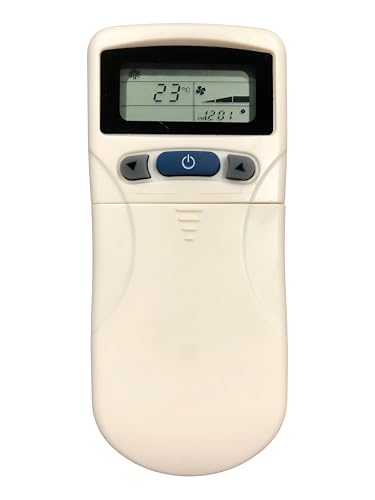 Image of Upix AC Remote No. 108 (No Backlight), Compatible /Replacement for Azure AC Remote Control (Exactly Same Remote Will Only Work)