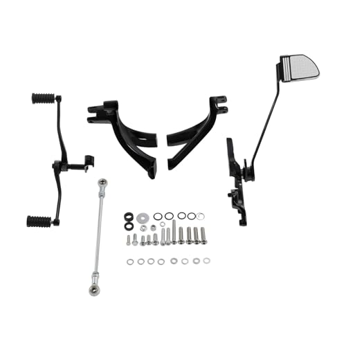 Pédale de frein moto Softail kit support repose-pieds conducteur haute adhérence