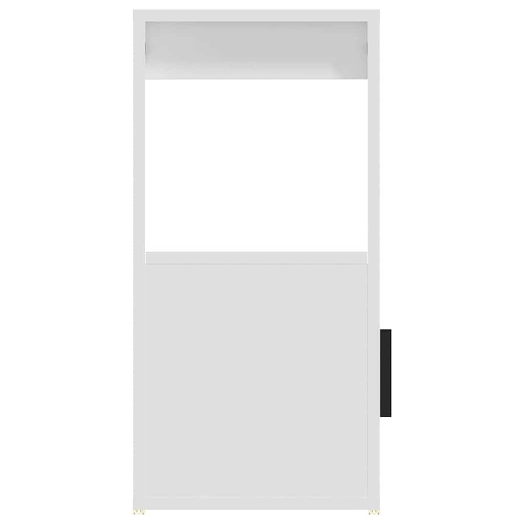 vidaXL Buffet Armoire de Rangement Organisateur de Maison Meuble de Rangement Armoire de Salon Blanc 80x30x60 cm Bois d'Ingénierie