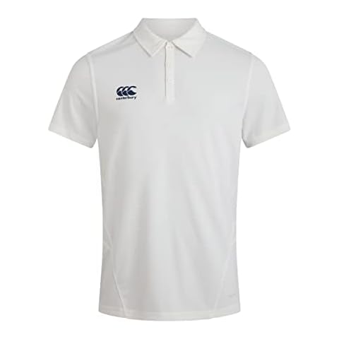 Canterbury Men's Cricket Whites Polo Shirt Cover