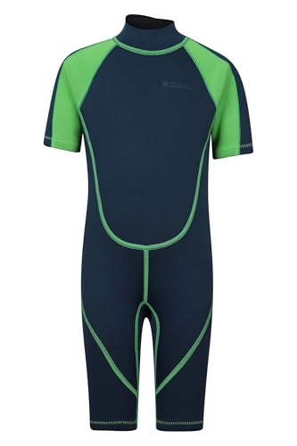 Combinaison de Plongée en Néoprène pour Enfant - Corps: 2.5mm, Fermeture Éclair Glissant Facilement, Filles & Garçons - Printemps été, Natation