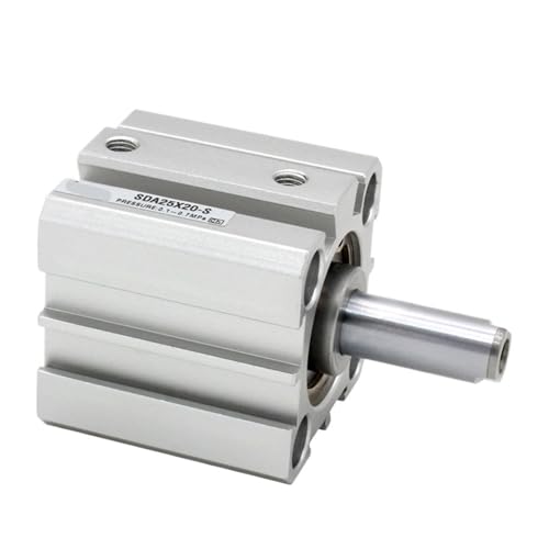 Vérin pneumatique SDA80 compact pour résoudre les manques d'espace en machine