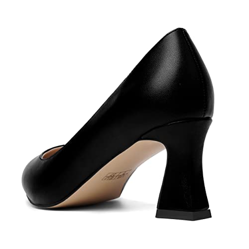 ROSERWISH Womens Sexy Pointed Toe Elegant Party Slip On Matte Stiletto High Heel Pumps Dress Shoes 2.5 Inch 7