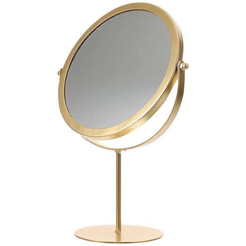 Espejo de maquillaje redondo NIYANGLE, un regalo elegante para el tocador 2