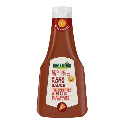 Naturin Pizza & Pasta Sauce - Ready To Eat Gluten Free - 100% Vegetarian - Made With Fresh Tomato, Garlic, Onion And Herbs - 425Gm #TOP28