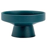 Fonctionnalité Polyvalente: Ce plateau de fruits à pied sert non seulement de corbeille de fruits pratique mais aussi d’élément décoratif élégant pour votre cuisine, salle à manger ou salon, combinant utilité et esthétique