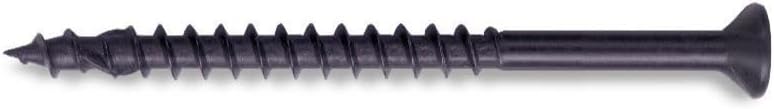 B250SQ #8 x 2-1/2" Interior Self Drilling Wood Screws - Square Drive Head 100 per Package