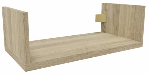 MARAND Moderne Wandregal 40 cm Breit - Regal Kinderzimmer Aufbewahrung, Wohnzimmer Bücherregal Schmal, Holzwerstoff - Sonoma Eiche MARAND Moderne Wandregal 40 cm Breit - Regal Kinderzimmer Aufbewahrung, Wohnzimmer Bücherregal Schmal, Holzwerstoff - Sonoma Eiche